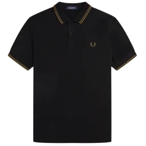 Polo De Hombre De Manga Corta Con Ribete
